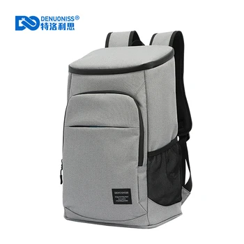

DENUONISS New 30L Soft Cooler Bag 35 Cans 100% Leakproof Cooler Backpack 600D Oxford Waterproof Picnic Thermal Insulated Bag