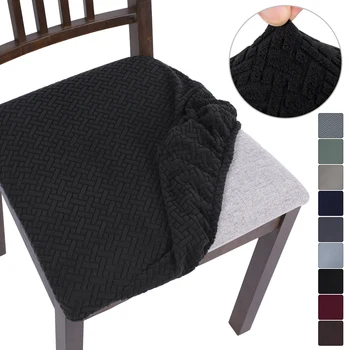 

2/4/6Pcs Stretch Chair Seat Protector Covers Removable Slipcover Seat Case Living Room Kitchen Stretch Dining Chair Cover