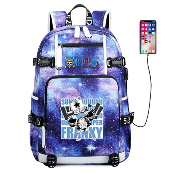 

Cos School Anime One Piece Backpacks Monkey D. Luffy Bags Men Women Student Backpack Luffy Anime Rucksacks