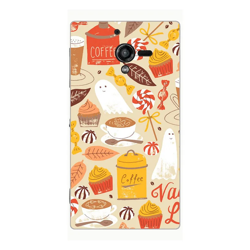 J68 Мягкий чехол для sony Xperia ZL/C65 C6502 C6503 C6505 L35H Задняя Крышка силиконовая модная текстура мультяшный чехол для телефона с принтом - Цвет: J68