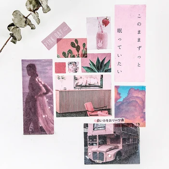 

70 pcs/set Vintage journal Kawaii Colorful INS Simple Planner Decoration Stickers Scrapbooking DIY Diary Stationery