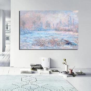 

Claude Monet Poster Vintage Wall Art Canvas Painting Posters Prints Modern Painting Wall Pictures For Living Room Home Decor