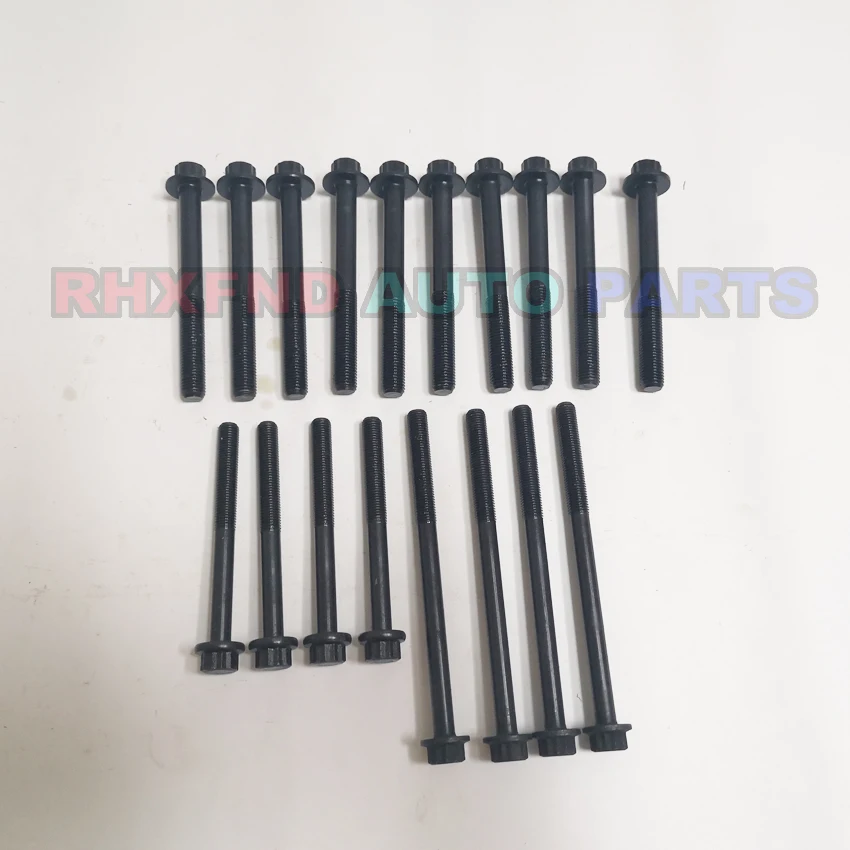 18pcs WE WLAT BT50 engine cylinder head bolt nut screw for Mazda BT-50 pick-up 2499cc 2.5 TDI DOHC Ford Ranger Everest 2006- | Автомобили