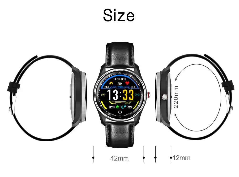 

TWISTER.CK Smart Watch MX9 ECG+PPG Bracelet with Electrocardiograph Heart Rate Blood Pressure Monitor Smartwatch