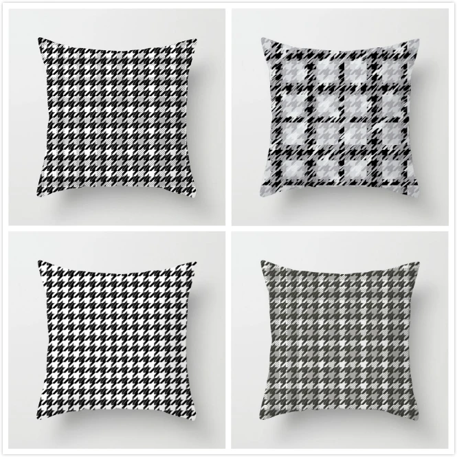 

Fuwatacchi Endless Plaid Stripes Pillow Cover Scottish Plaid Cushion Cover Home Car Seat Room Sofa Decorative Pillowcases 2019