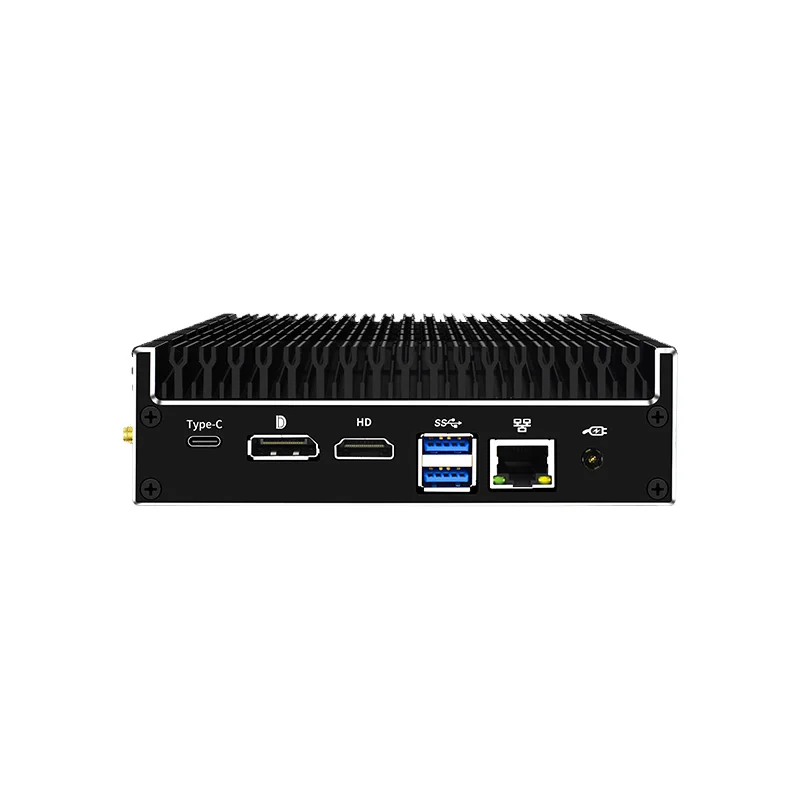 10th Gen Fanless Mini PC with In-tel I5/I7 Quad Core, Industrial Host for MAC, Win10, Linux - Ideal for Gaming and Home Use. Description Image.This Product Can Be Found With The Tag Names Barebone Mini PC, Computer Office, Host