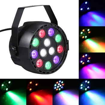 

LED Laser Light Par RGBW With DMX512 for KTV Disco DJ Sound Activated Disco Ball Stage Light Lumiere Christmas Projector DJ Lamp