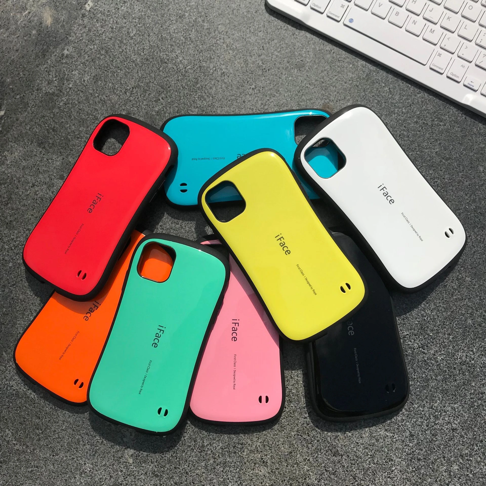 For Iphone 11 Pro Xs Max Cace Iface Class Smooth Glossy Luxury Pc Tpu Silicone Back Coque For Iphone Xr X 8 7 6s Plus Fundas Phone Case Covers Aliexpress