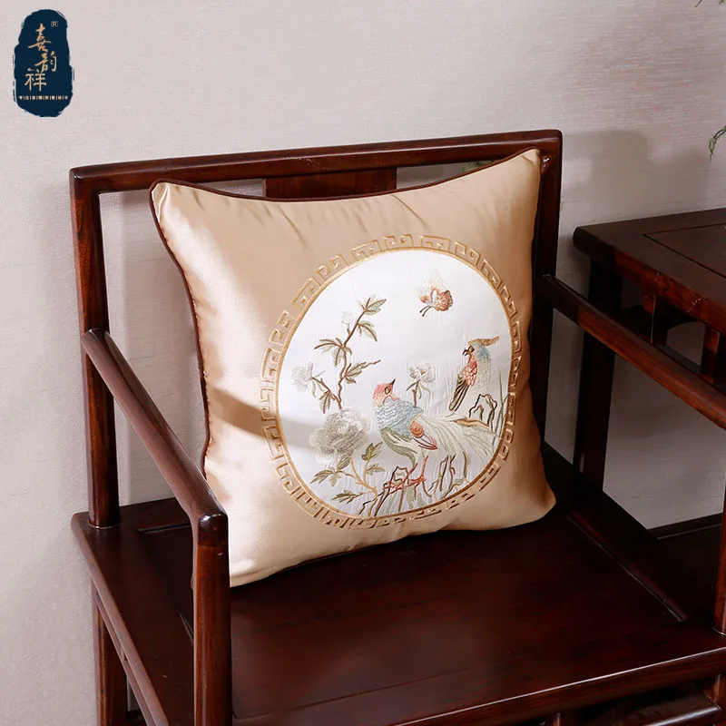 

Sofa decorative pillow case embroidered throw Pillow cover