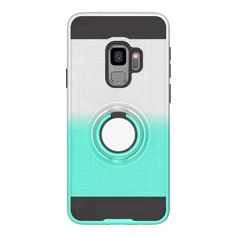 Модные градиентные цветные Чехлы для samsung Galaxy S9 A70 M30 A20E A90 M20 Ультратонкий Мягкий ТПУ+ Жесткий ПК Защитный чехол для телефона