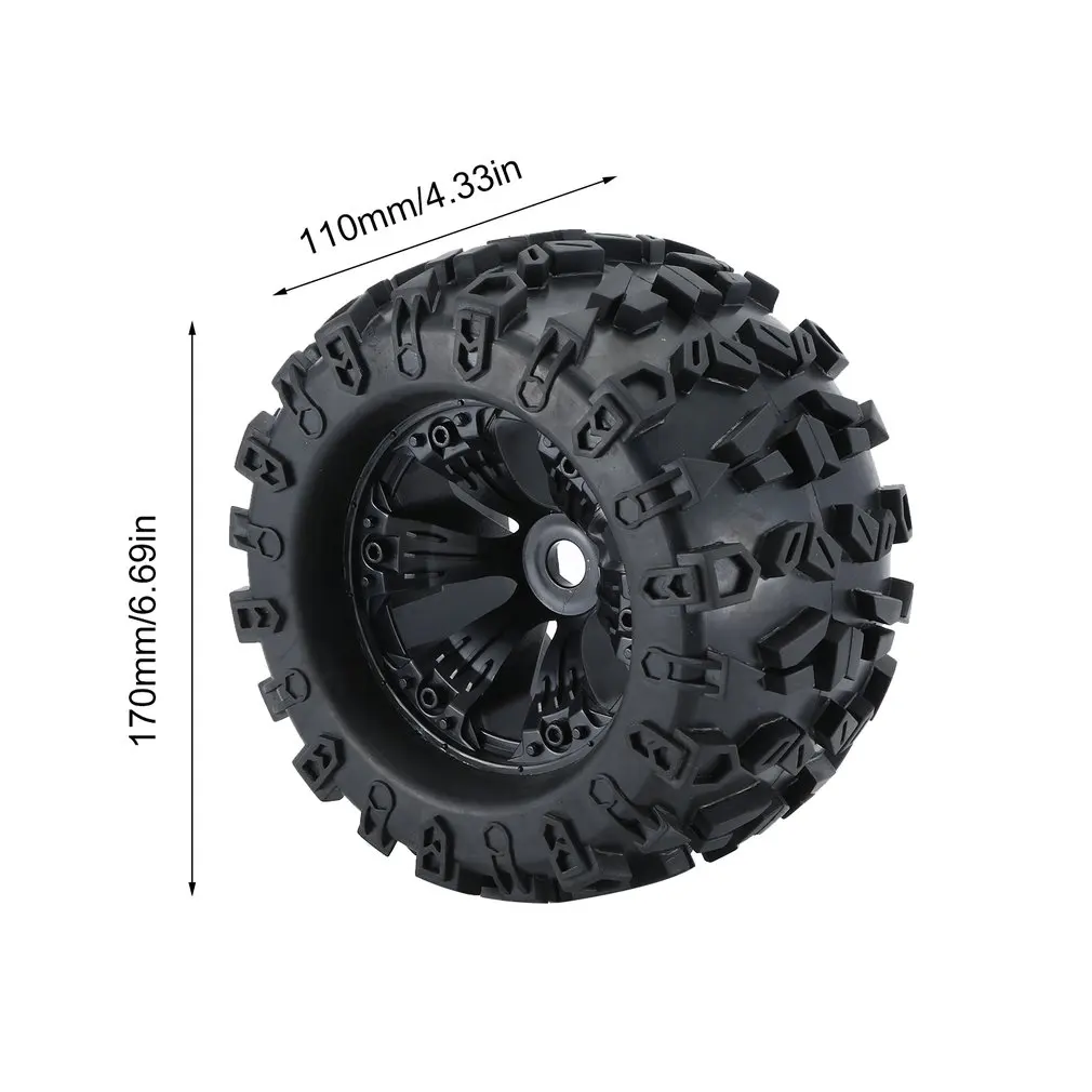 1 пара RC автомобиль короткий курс 1/8 масштаб на дороге багги Шины Набор для Losi 5ive T