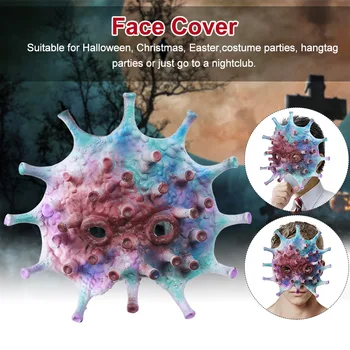 

Halloween Decor Kids Adults Portable Disguise Game Toys Realistic Tricky Props Nightclub Cosplay Costume Face Cover Stretchable