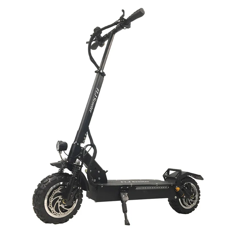 Discount FLJ Adult Electric Scooter with 60V/3200W Motors Powerful Kick Scooter fat tire Foldable electric scooters adults 3