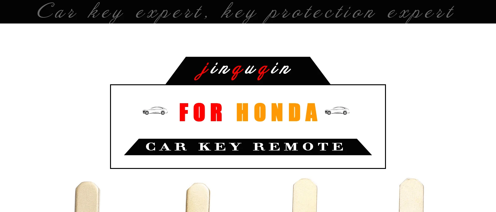 Jingyuqin 10 шт. 2/3/4 313,8 МГц автомобиля дистанционного ключа брелок для Honda Accord 2003 2004 2005 2006 2007 ID46 чип в комплекте дистанционный ключ