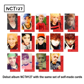 

KPOP NCT127 Debut Album NCT127 Album With The Same Homemade Small Card Sets Card Signature Card Photocard Dropshipping