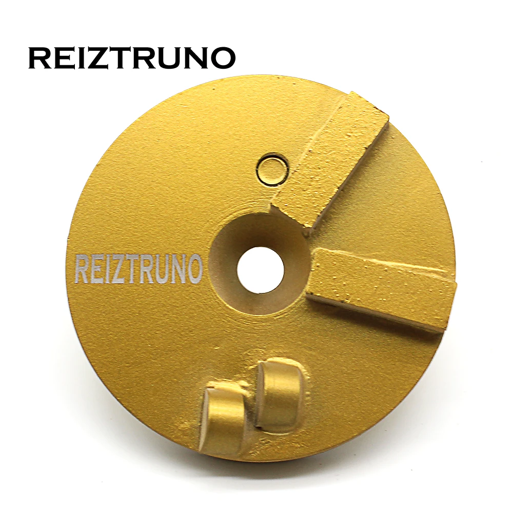 REIZTRUNO PCD Split metal bond Diamond Grinding pads Segments for Epoxy Removing,STI lock