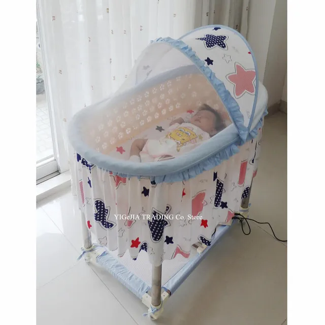 electric baby cradle bed