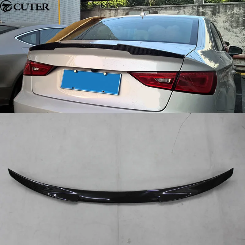 

A3 Carbon Fiber Auto Car Rear Roof Wing Spoiler for Audi A3 Sedan 13-16