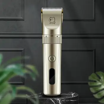

Electric Pet Dog Clipper Dog Hair Trimmer Tool Kit USB Rechargeable Low Noise Grooming Shavers For Pet Dog Cat Cut Machine Tools