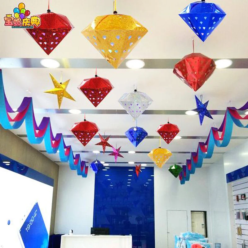 

Christmas decorations Laser diamond The New Year decorations Festival supplies Shop and Bar Hanging decoration