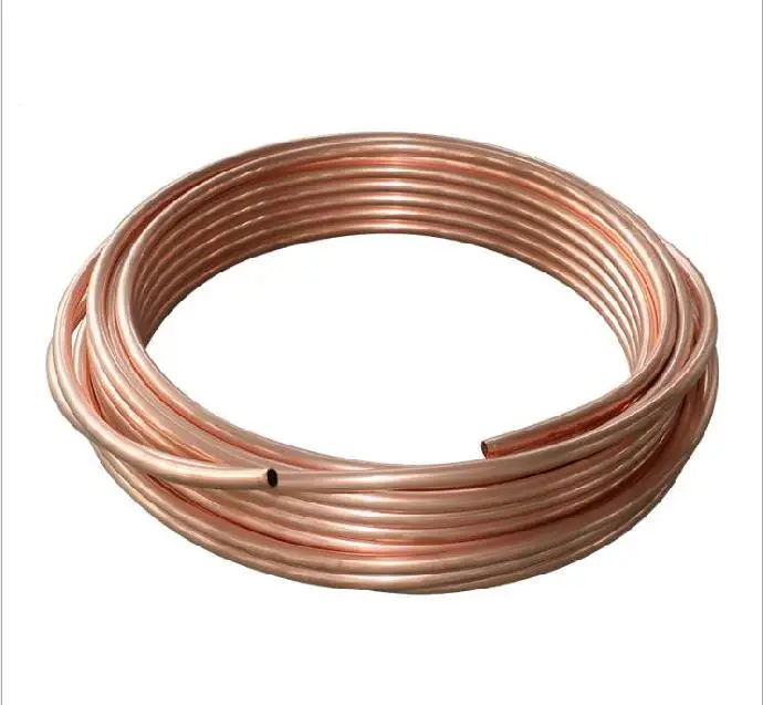 1 meter 5/8 OD 1mm wall thickness copper tube T2 red coil pipe soft hollow duct through pass vessel fistula | Обустройство дома