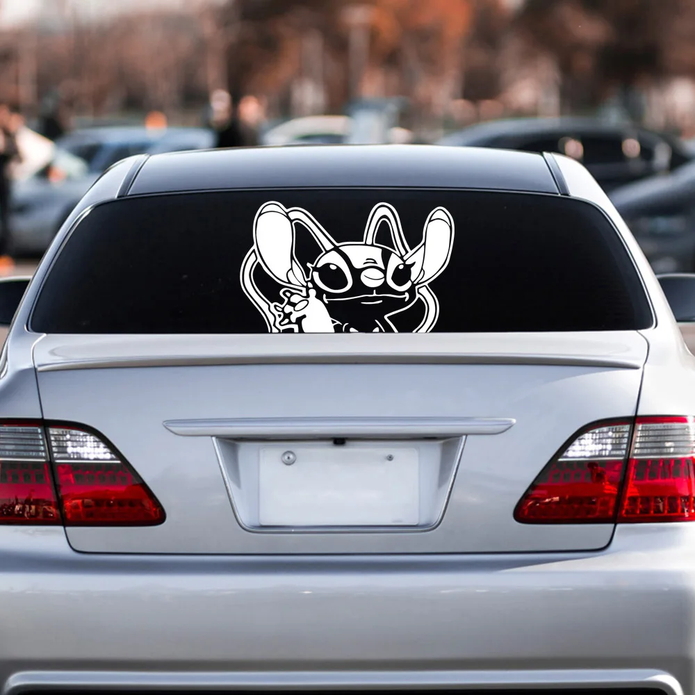 

Fun Stitch Stickers For Cars Car Door Handle Decals Car Styling Stickers And Car Body Decals Accessories