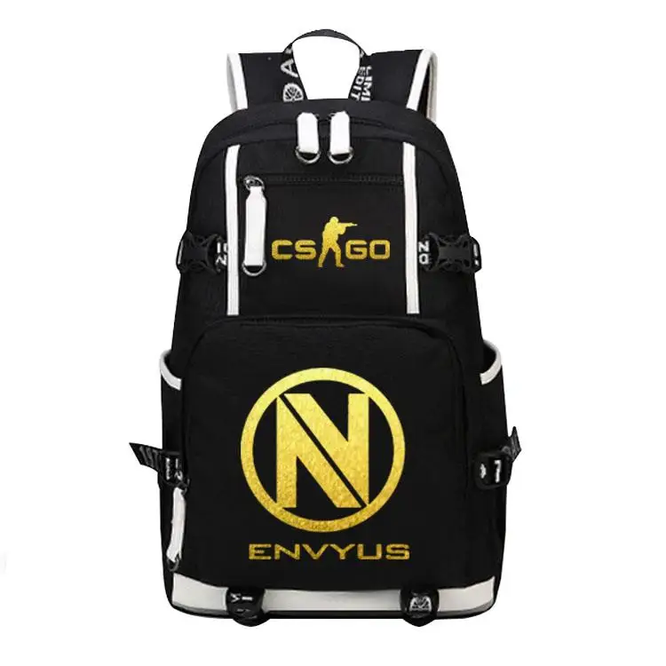  Team Fnatic Virtus.pro DOTA 2 backpack CS CSGO NAVI for teenagers multifunction USB charging SK Gam