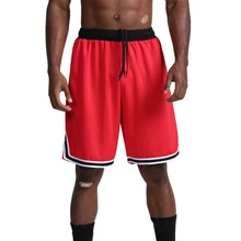 Мужские шорты спортивные брюки с невидимые карманы эластичные быстросохнущие шорты на шнурке для баскетбола и фитнеса