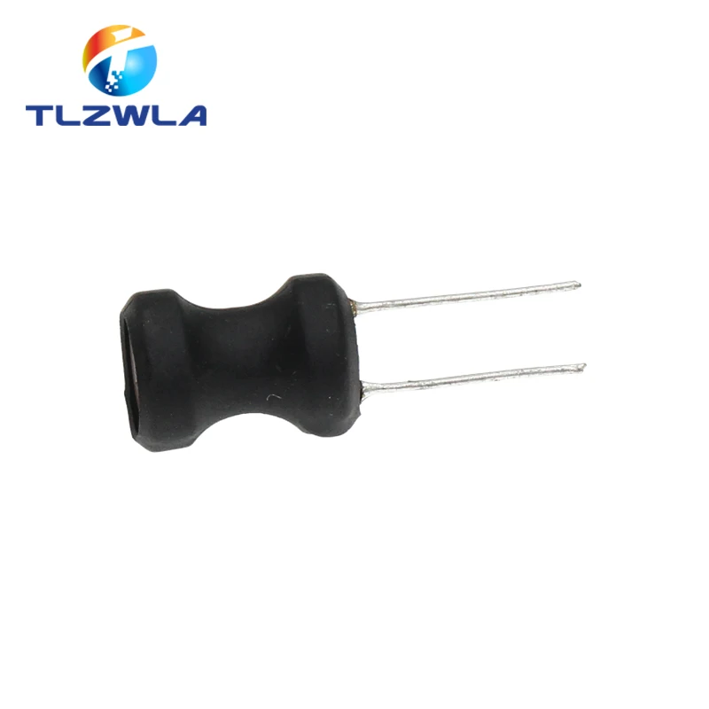 Inductor de potencia en forma de I, bobina de cobre 0912, 22, 33, 47, 68, 6,8, 100, 150, 220, 330, uH 1, 470, 2,2, 3,3, 10 mH, 4,7, 9x12mm, 10 unidades