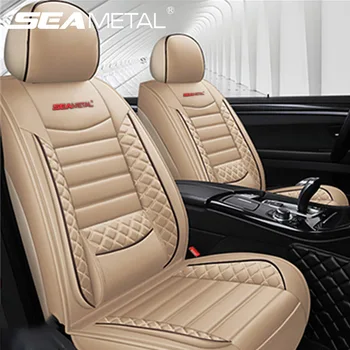 

Car Seat Covers Universal Seats Cover Protector Automobiles Seat-Cover Cushion SEAMETAL Seats Car Carpet Pads Auto Accessories
