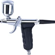 Поставка Пистолет Тип 0,3 мм Боковой горшок 7cc& Amp; 10cc Аэрограф набор TD-116K