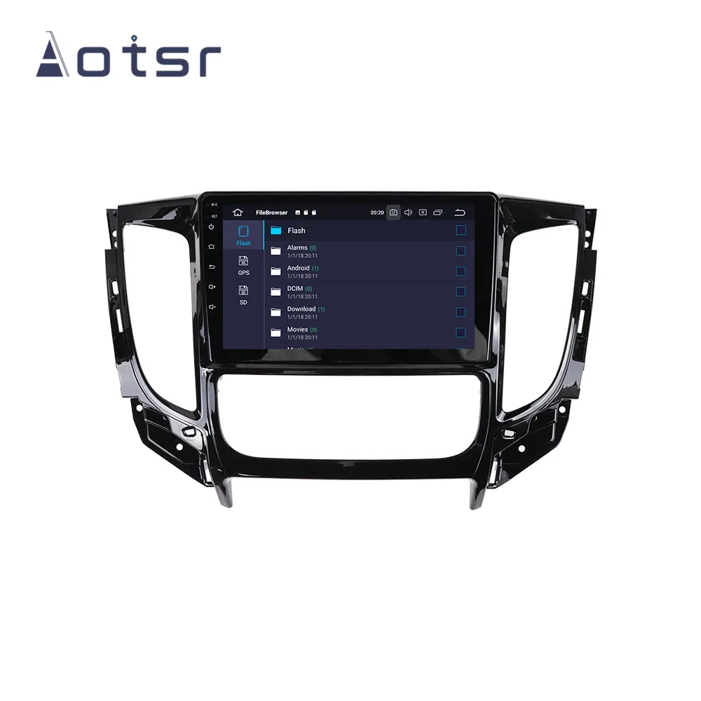 AOTSR 9 дюймов Android 10,0 gps навигатор автомобильный стерео плеер для Mitsubishi Pajero- мультимедийный плеер CarPlay wifi