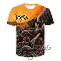 CAVVING 3D Printed  DISGORGE ROCK  Casual T-shirts  Hip Hop Tee Shirts Harajuku Styles Tops Clothing for Men/women 2