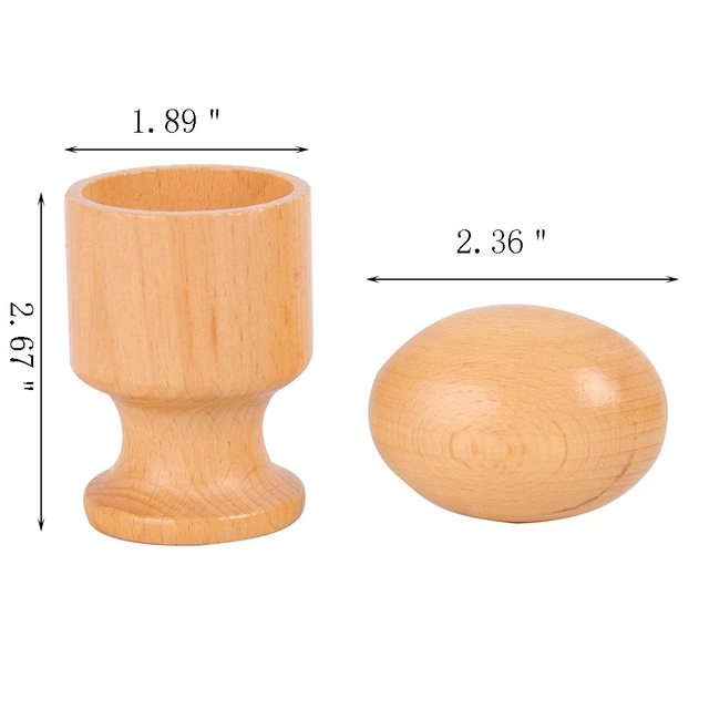 Montessori egg and cup -  France