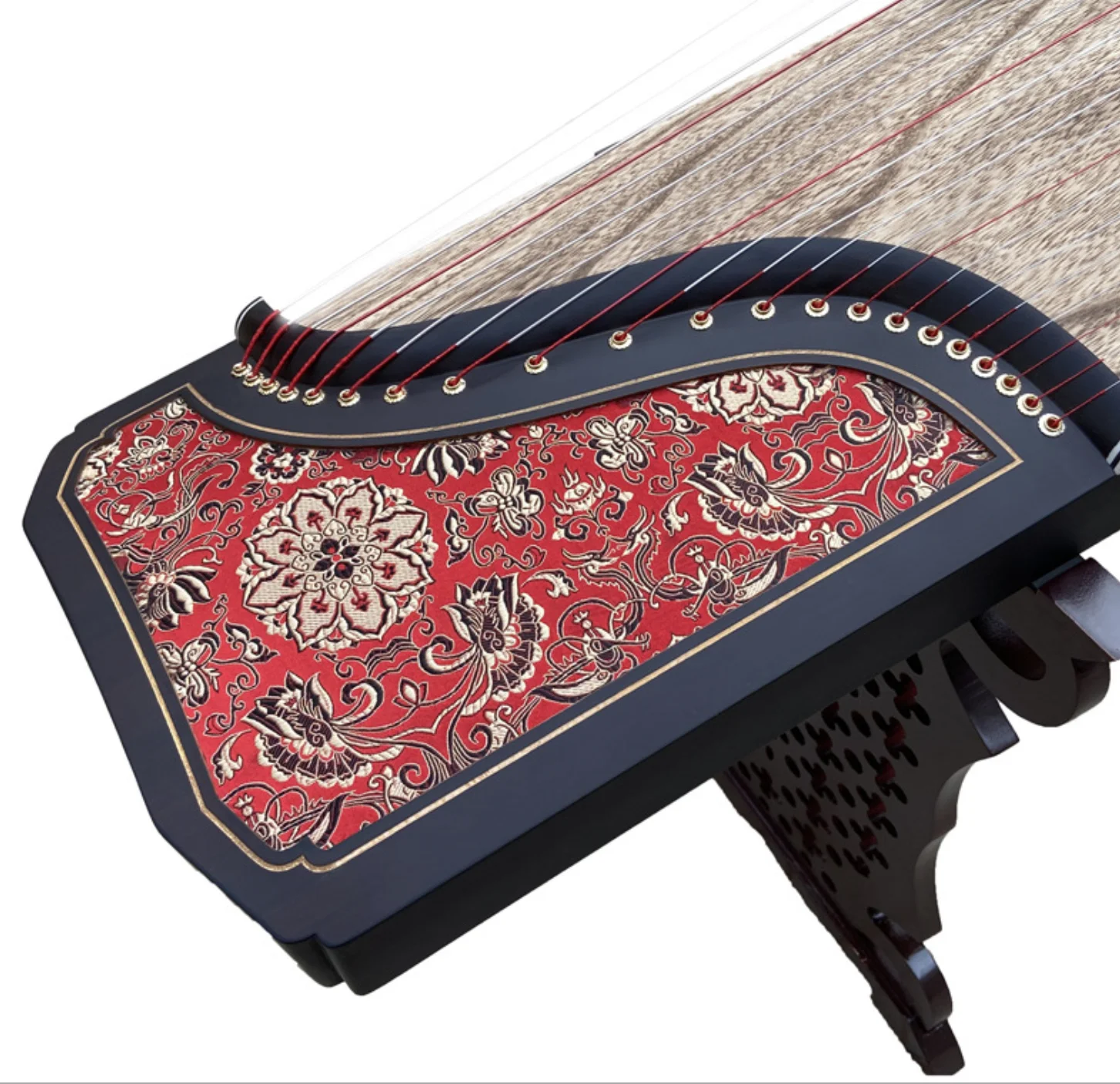 21 string 163cm guzheng pure paulownia embroidery craftsmanship professional guzheng performance