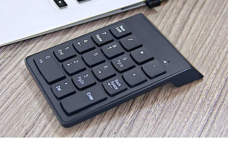 L& PC цифровая клавиатура 2,4G Беспроводная USB Панель с номером 18 клавиш для офиса, ноутбука, компьютера, ноутбука, настольного компьютера, новая портативная мини-клавиатура с номером