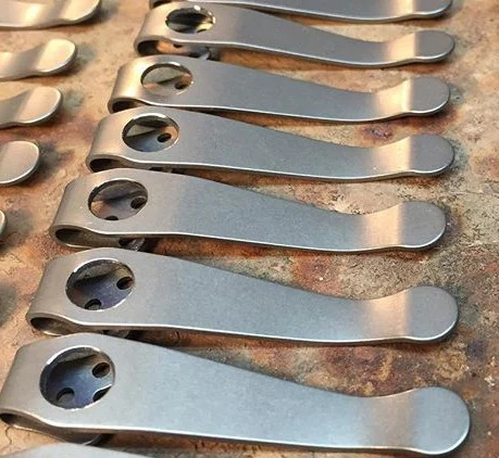 Высокое качество титановый карманный нож клип Kydex зажимы для спины зажим для талии для C81 C10 C11 складной нож зажимы для спины - Цвет: Stone wash