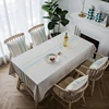 Nordic tablecloth rectangular kitchen embroidered dining table cover party tablecloth wedding fireplace countertop decoration ► Photo 3/6