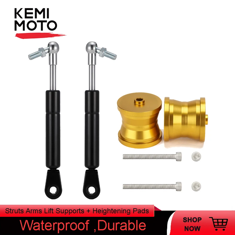 

2 Pieces Struts Arms Lift Supports For Yamaha T Max Tmax 500 2008 2011- 2018 T-MAX 530 2012 -2014 2018 Shock Absorbers Lift Seat