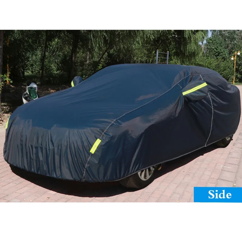 Durable Car Cover Rainproof Waterproof Indoor Outdoor Auto Protectors Anti UV Sunshade Surface Full Cover for All Season