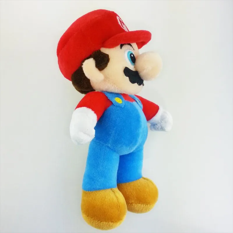 1" Super Mario Bros, плюшевые игрушки, стенд Марио и Луиджи, мягкие плюшевые игрушки, модные куклы Марио пелусия для детей, подарки