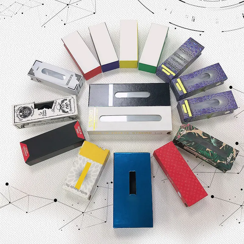 Self branding preroll tubes paper packaging child proof tin box 4