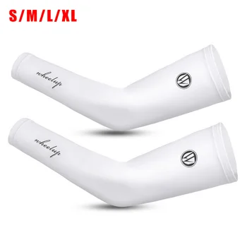 

Wheelup 1 Pair Arm Cover Cycling Sleeves UV Sun Protection Viscose Bike Cycling Arm Sleeve Ice Cool