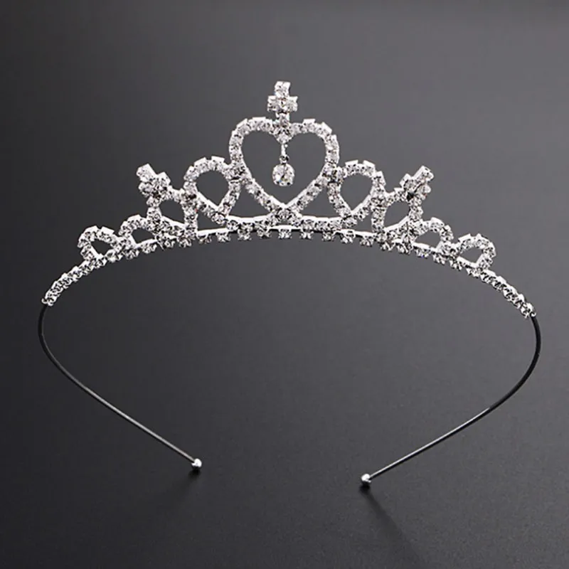 

Princess Crystal Tiaras 2022 Love Prom Crown Accessiories Hair Jewelry