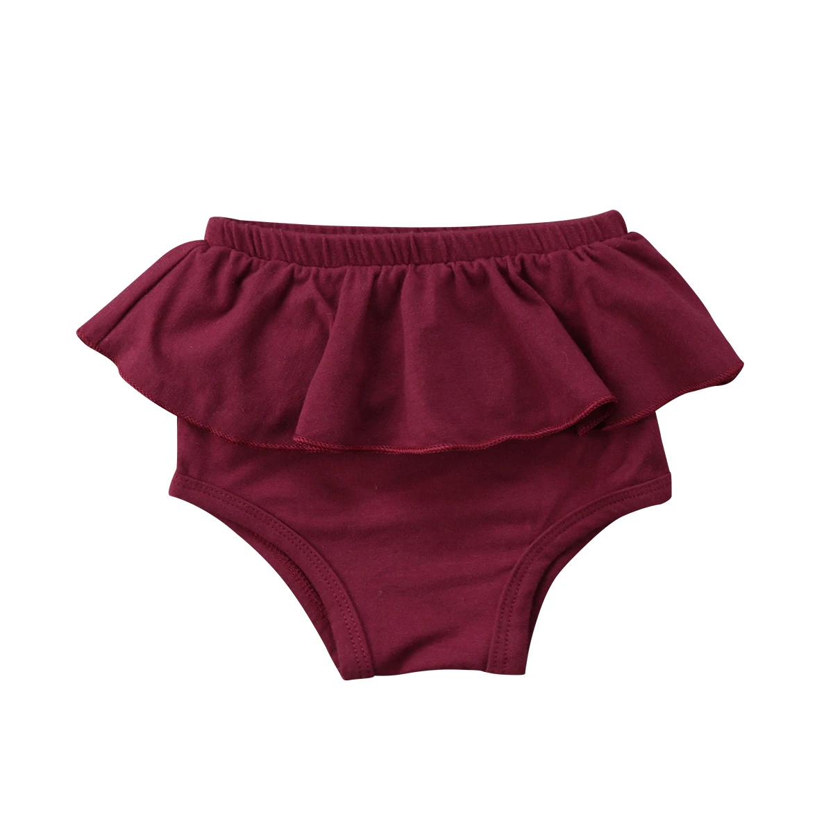 Pudcoco/детские трусики для новорожденных девочек; шорты; штаны с рюшами; шаровары; трусики для подгузников; детские шаровары; бермуды; Tapa Fralda - Цвет: Red