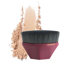 Foundation Makeup Brush Flat Top Hexagon Face Blush Powder Foundation Brush for Cream Cosmetics Tool nature hair flat fluff powder brush