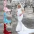 @ Women Pregnants Шифон Сращивание Фотографии Реквизит Trapless Длинное Платье для Беременных Сексуальные Платья Для Беременных Для Фотосессии