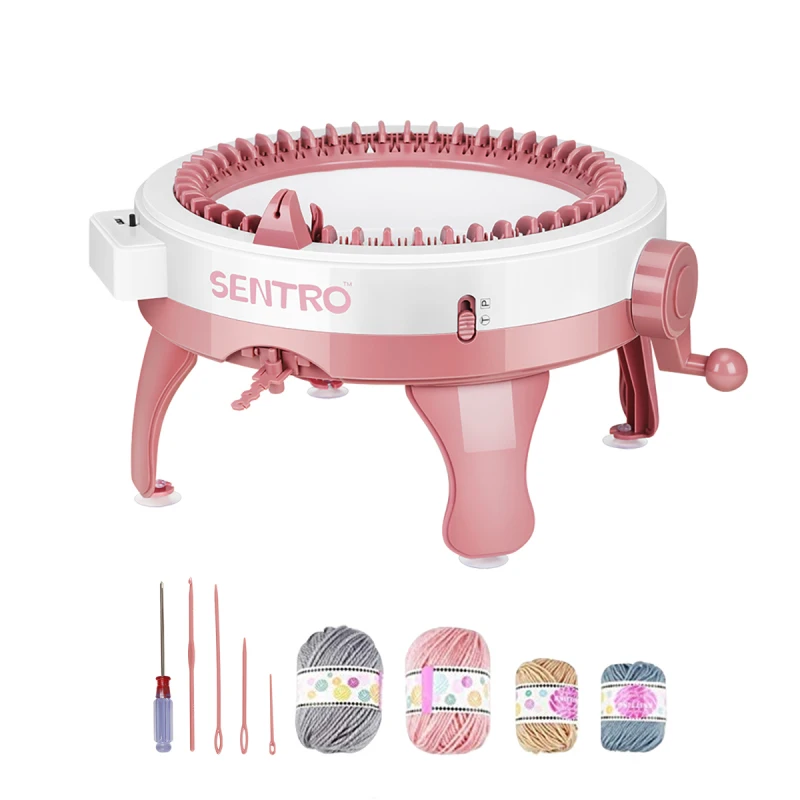 SENTRO Knitting Machine  How many rows do y'all use for a sentro 48 needle  knitting machine
