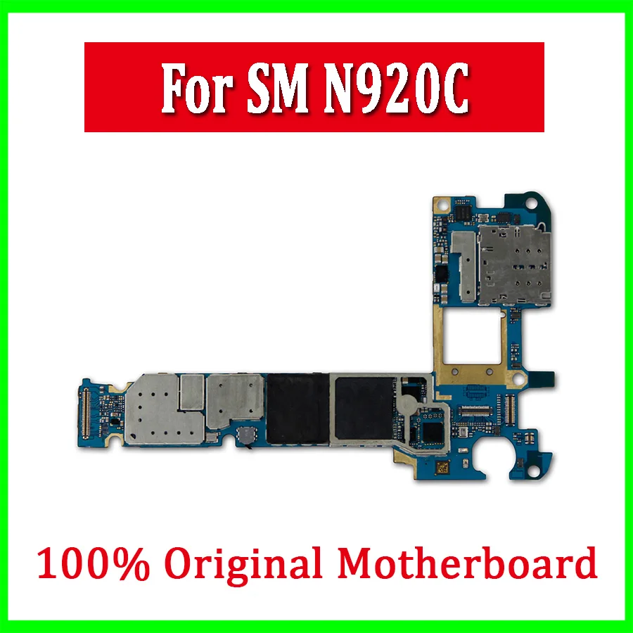 Заводская материнская плата разблокировки для Samsung Galaxy NOTE 5 N9208 N920G N920I N920C/F N920T/A N920V