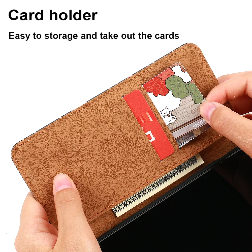 Magnetic Leather Case For Samsung Galaxy J7 J5 J3 2017 2016 J1 J8 J4 J6 Plus J2Pro Core 2018 Wallet Flip Card Holder Stand Cover
